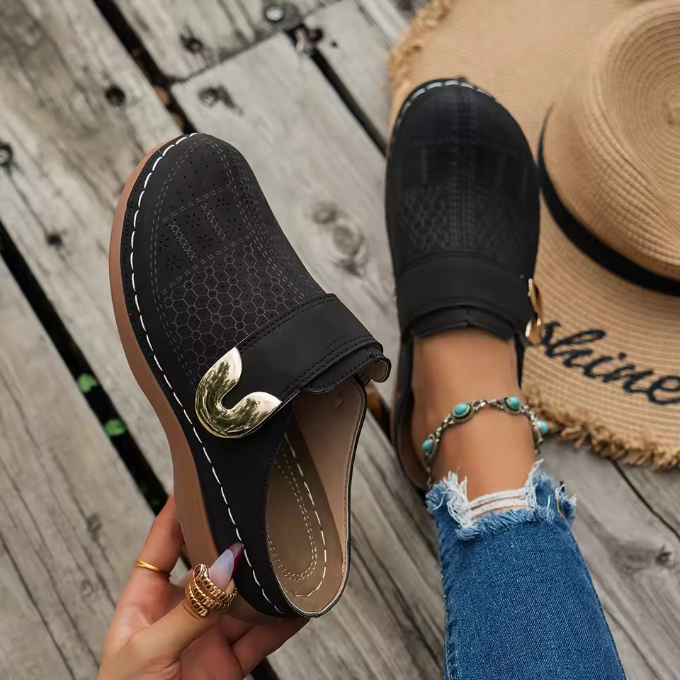 Espadrille Slip On - Women's Comfort Mules Slip On Shoes,