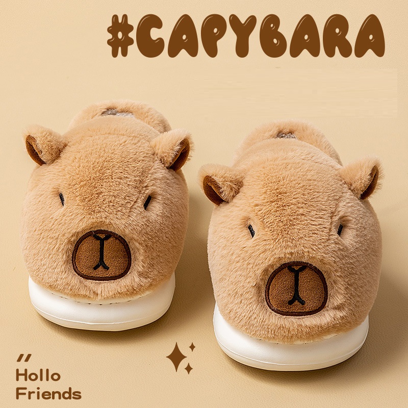 Espadrille Slip On - New Capybara Designer Slippers Unisex Home