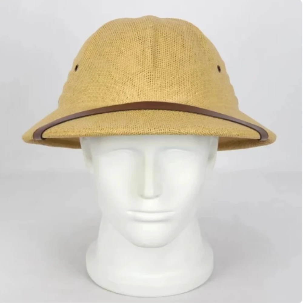 100% Straw Helmet Pith Sun Hat - огляд і ціна Bucket Hat Straw