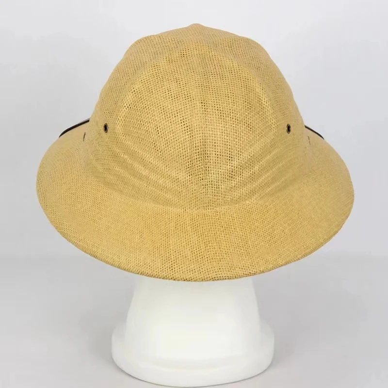 100% Straw Helmet Pith Sun Hat - огляд і ціна Bucket Hat Straw