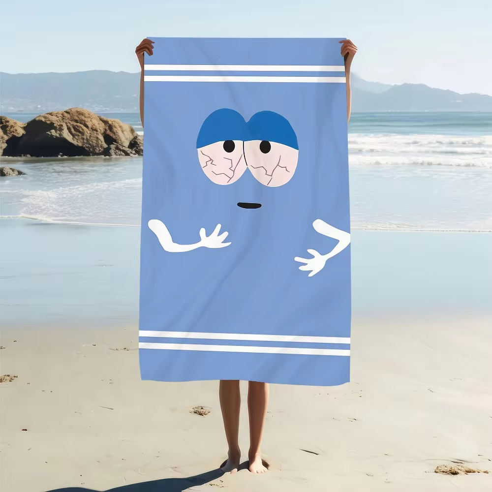 Fun Cartoon T-Shaped Towel, Qu - огляд і ціна Beach Towel Large