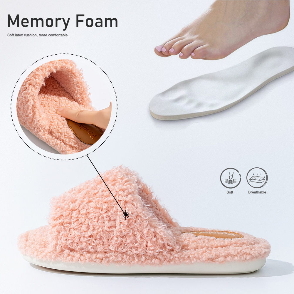 Pmoiste Fuzzy House Slippers W - огляд і ціна Espadrille Slip On
