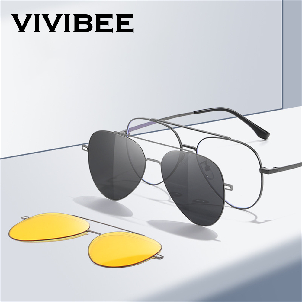 VIVIBEE Aviation Magnetic Pola - огляд і ціна Sunglasses Aviator Polarized