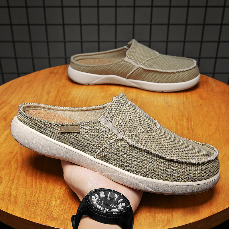 Canvas Slip on Half Shoes for  - огляд і ціна Espadrille Slip On